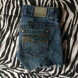 Guess Cut off Jean Shorts